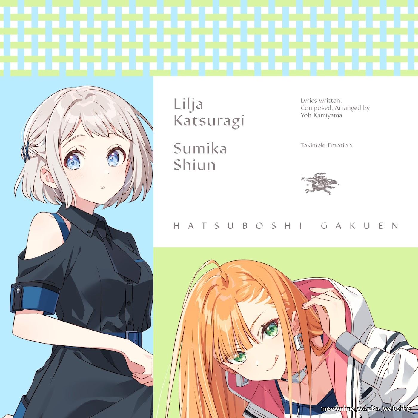 Lilja Katsuragi (CV: Kana Hanaiwa), Sumika Shiun (CV: Miya Minato) - Tokimeki Emotion [Theme Song Gakuen IDOLM@STER]