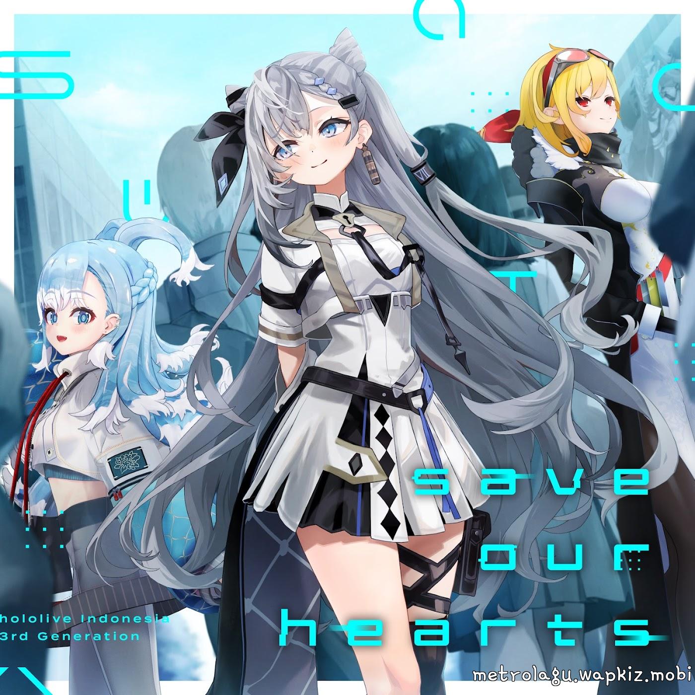 Vestia Zeta, Kaela Kovalskia and Kobo Kanaeru - save our hearts (Japanese ver.) [Theme Song hololive IDOL PROJECT]