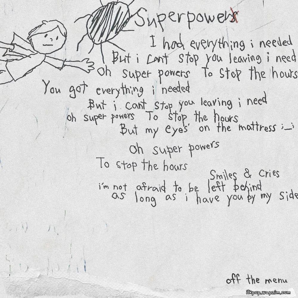 off the menu - Superpower