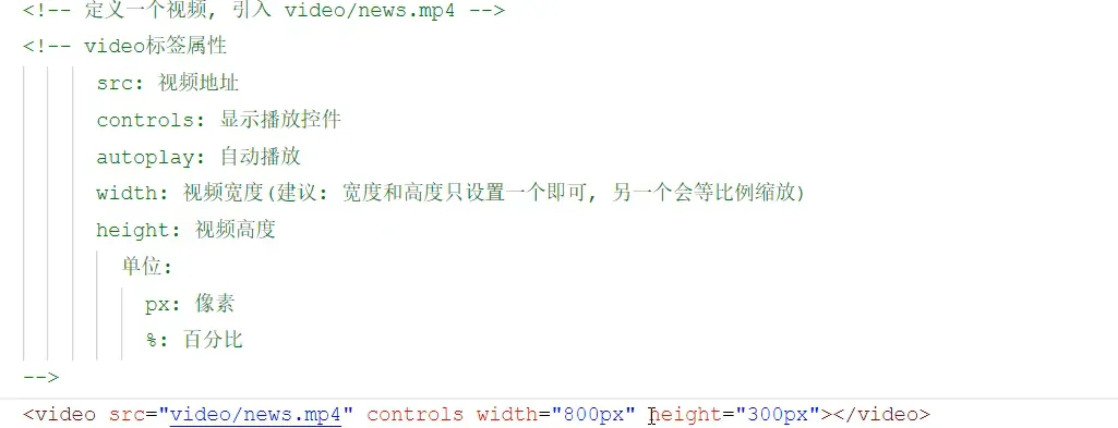 引入视频示意图