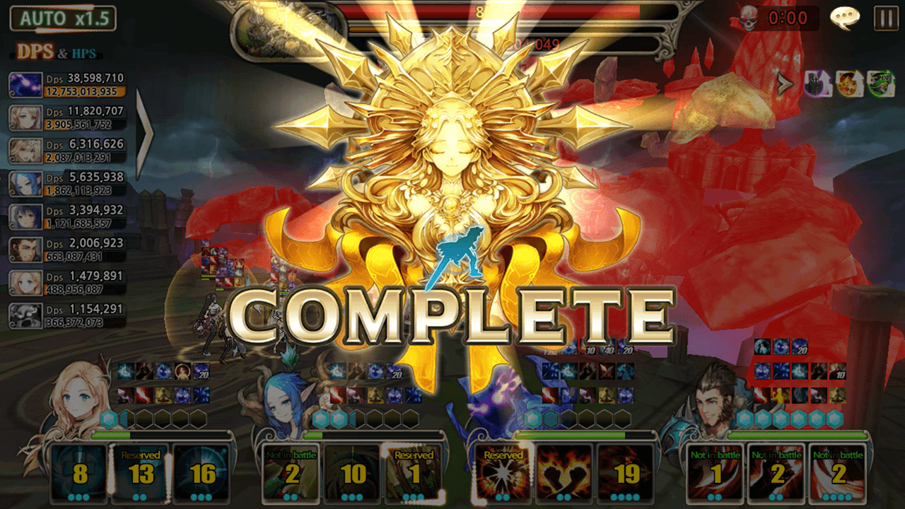 kingsraid wb1，gladi当主dps