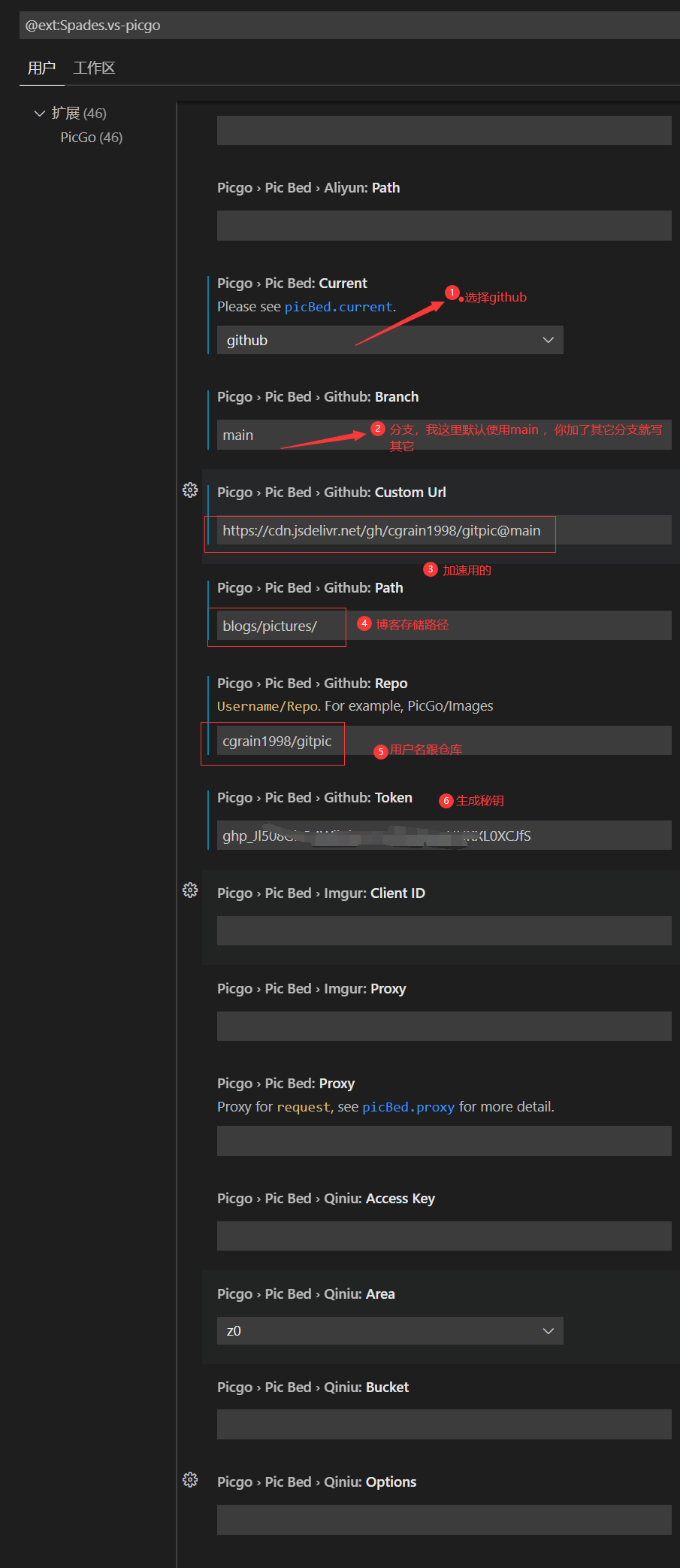 配置github