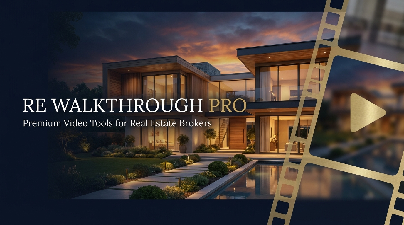 RE Walkthrough Pro — cinematic Zillow-to-video property walkthroughs for Claude Code