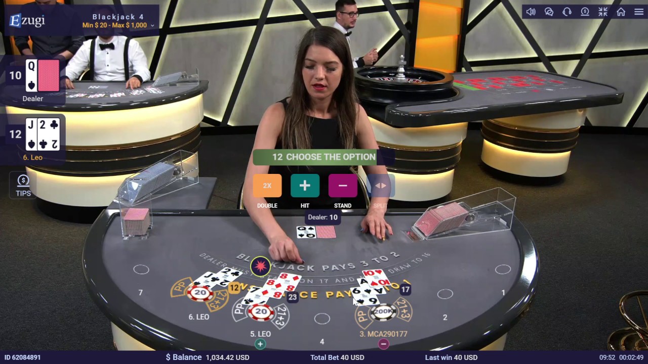 Ezugiの「Blackjack Gold 4」ライブカジノゲームを徹底解説！注目の特徴とプレイ方法
