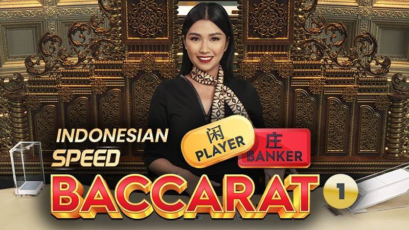 Indonesian Speed Baccarat 1 ライブカジノ by Pragmatic Play（プラグマティック・プレイ）