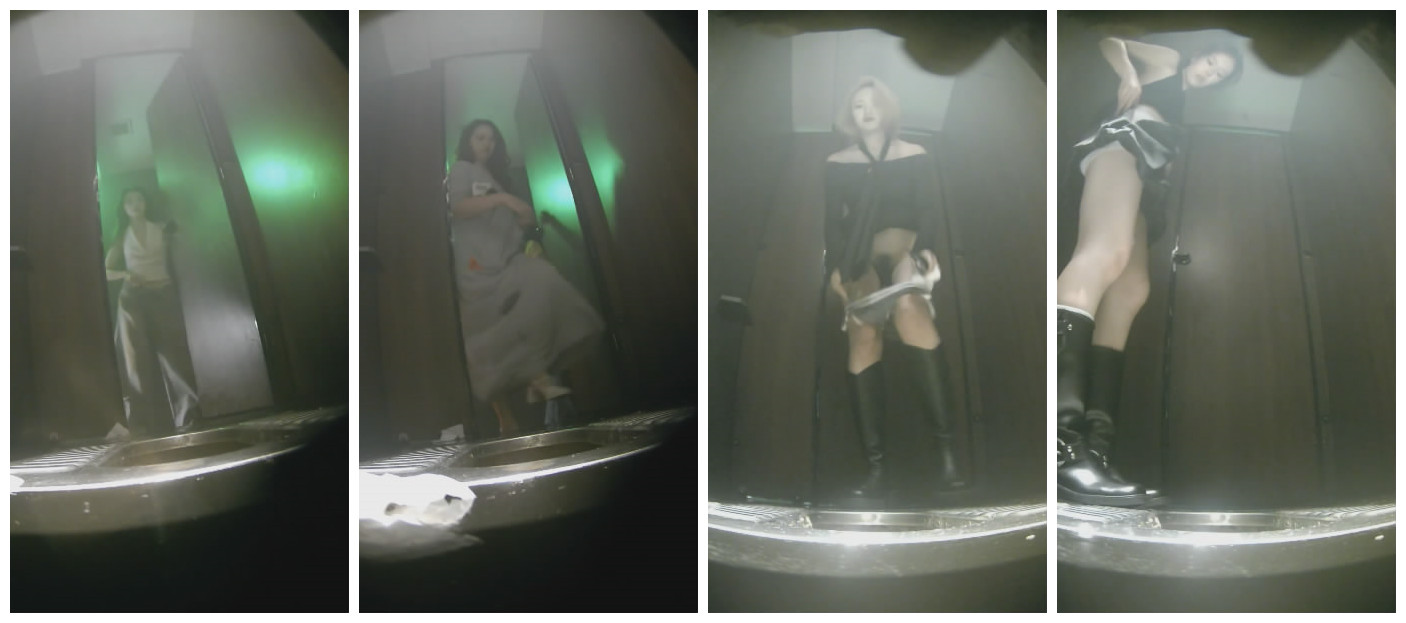 一月最新流出❤️夜总会酒吧绿光系列后拍小姐尿尿黑色性感长靴美女正对镜头展示逼毛再尿尿