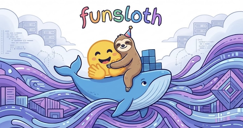 funsloth logo