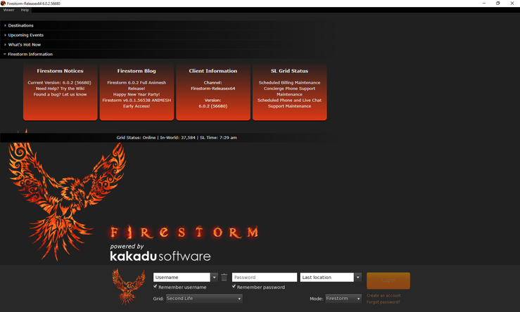 phoenix firestorm viewer download for second life