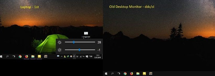 windows 10 video strange after unplugging second monity