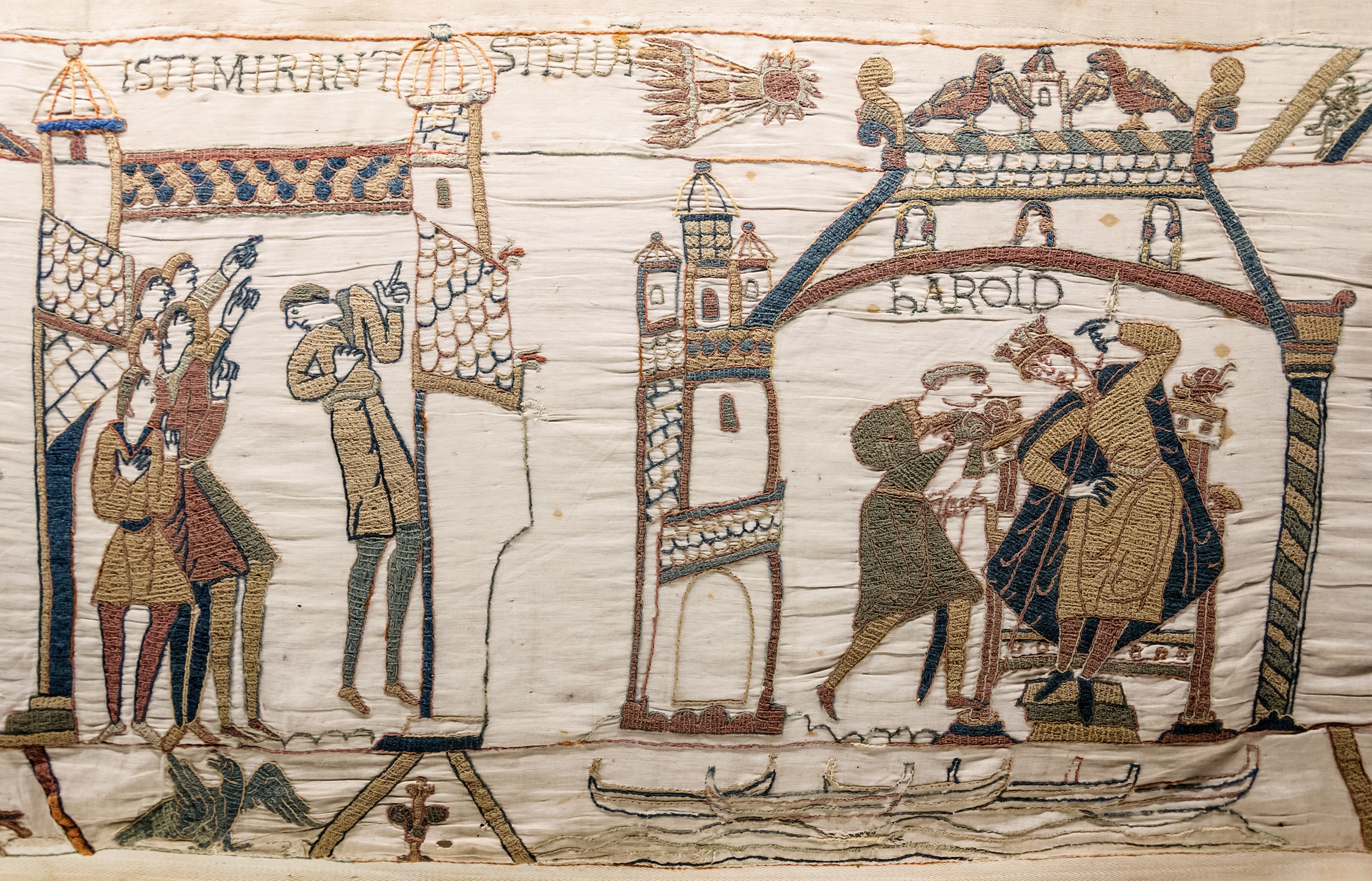 贝叶挂毯中描绘的中世纪彗星