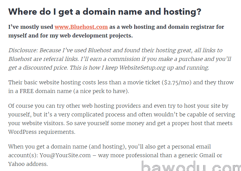 hosting affiliate