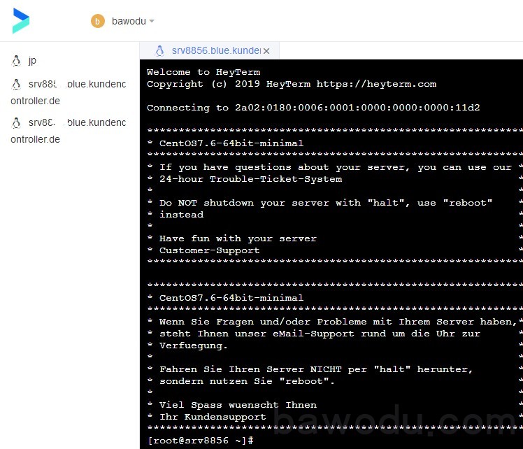 EUserv 德国免费IPv6 only VPS注册及使用教程 EUserv 德国免费IPv6 only VPS注册及使用教程