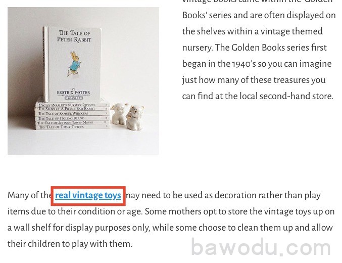 niche keyword anchor text