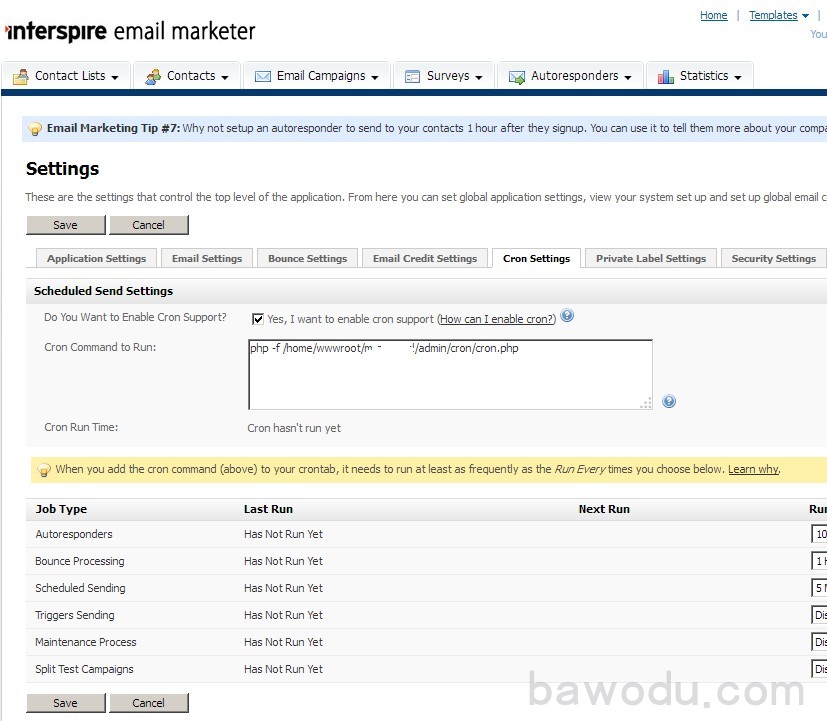 邮件群发系统 Interspire Email Marketer下载安装及使用教程 邮件群发系统 Interspire Email Marketer下载安装及使用教程