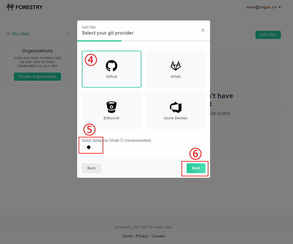 使用Forestry管理基于GitHub的图床