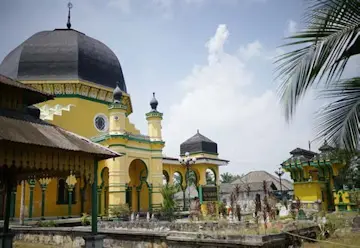 Foto sejarah Masjid Al-Osmani di Medan