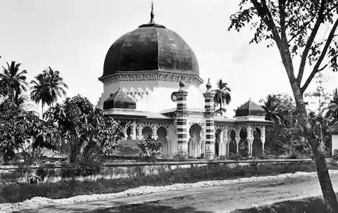 Foto sejarah Masjid Al-Osmani di Medan