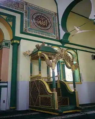 Foto sejarah Masjid Al-Osmani di Medan