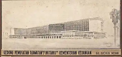 Foto sejarah Gedung Keuangan Negara Medan di Medan