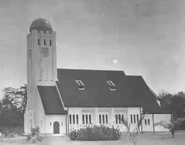 Foto sejarah Gereja Protestan Indonesia Bagian Barat (GPIB) Immanuel di Medan