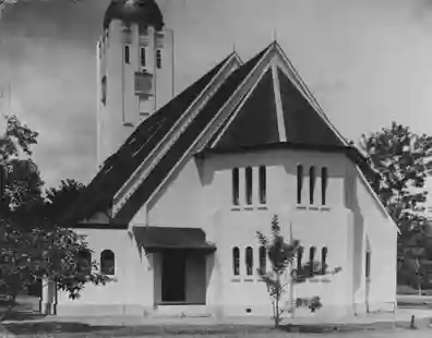 Foto sejarah Gereja Protestan Indonesia Bagian Barat (GPIB) Immanuel di Medan