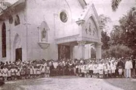 Foto sejarah Gereja Katolik Santa Maria Tak Bernoda Asal – Katedral Medan di Medan