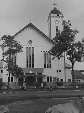 Foto sejarah Gereja HKBP Medan Sudirman di Medan