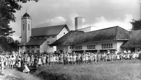 Foto sejarah Gereja HKBP Medan Sudirman di Medan