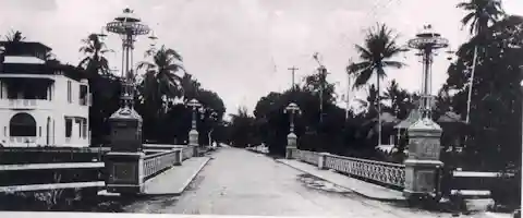 Foto sejarah Jembatan Kebajikan di Medan
