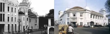 Foto sejarah Kantor Asuransi Jiwasraya dan Palang Merah Indonesia di Medan