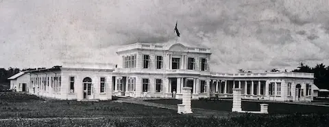 Foto sejarah Kantor Gubernur Sumatera Utara di Medan