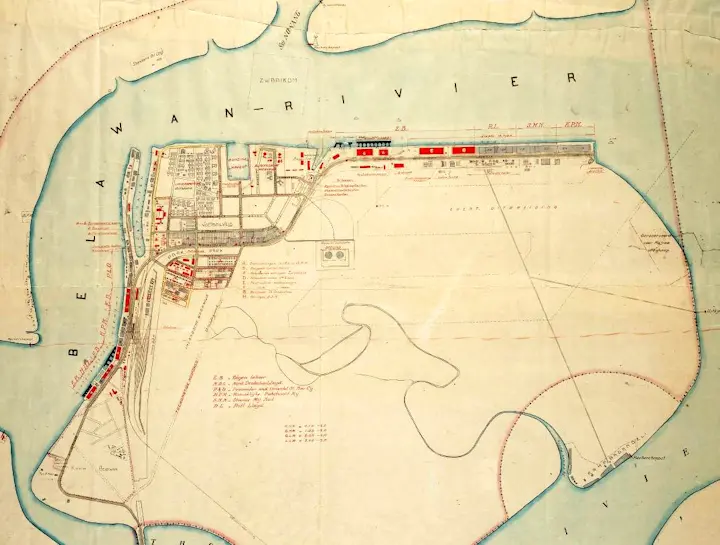 Foto sejarah Kawasan Belawan di Medan