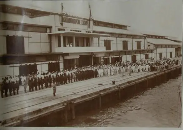 Foto sejarah Kawasan Belawan di Medan