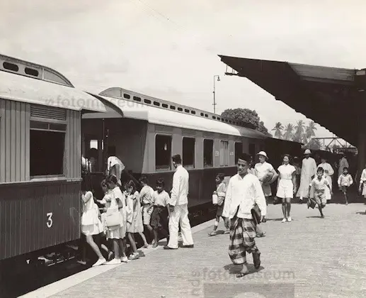 Foto sejarah Kawasan Belawan di Medan