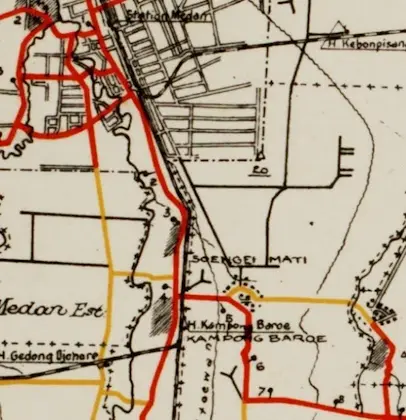 Foto sejarah Kawasan Kampung Baru di Medan