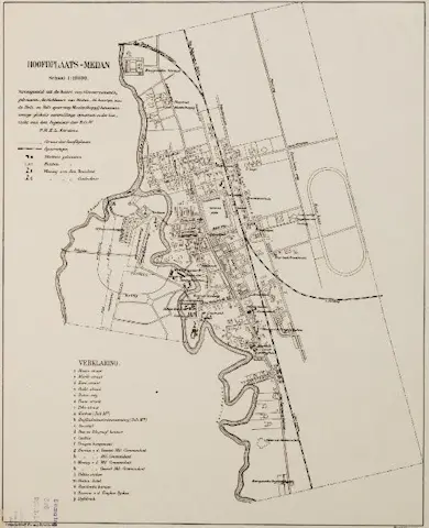Foto sejarah Kawasan Kesawan – Lapangan Merdeka di Medan
