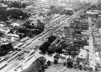 Foto sejarah Kawasan Kesawan – Lapangan Merdeka di Medan
