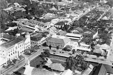 Foto sejarah Kawasan Kesawan – Lapangan Merdeka di Medan