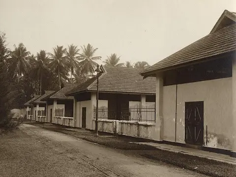 Foto sejarah Kompleks Asrama Glugur Hong di Medan