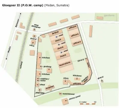 Foto sejarah Kompleks Asrama Glugur Hong di Medan