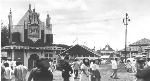 Foto sejarah Lapangan Merdeka di Medan