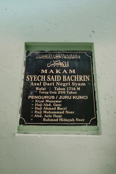 Makam Syech Said Bachrin / Said Tahir - 3