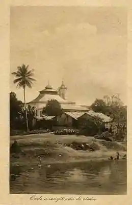 Foto sejarah Masjid Bengkok di Medan