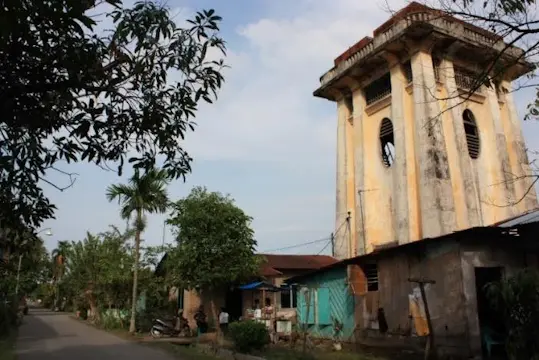 Foto sejarah Menara Air Pulo Brayan di Medan