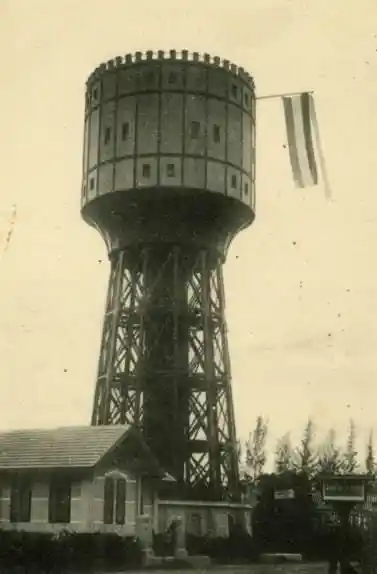 Foto sejarah Menara Air Tirtanadi di Medan