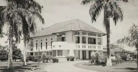 Foto sejarah Rumah Dinas Gubernur Sumut di Medan