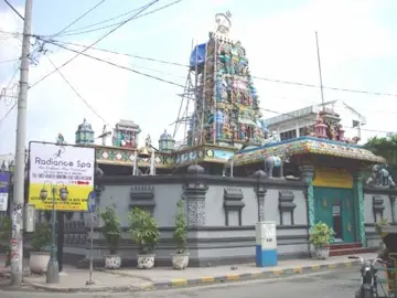 Foto sejarah Kuil Shri Mariamman di Medan