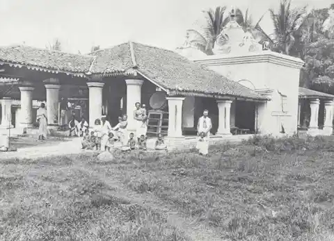 Foto sejarah Kuil Sree Supramaniem Nagattar di Medan