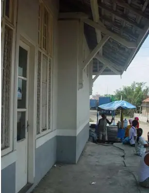 Foto sejarah Stasiun Kereta Api Titipapan di Medan