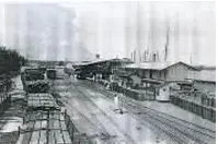 Foto sejarah Stasiun Kereta Api Belawan di Medan